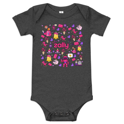 Zally pattern | Baby short sleeve one piece