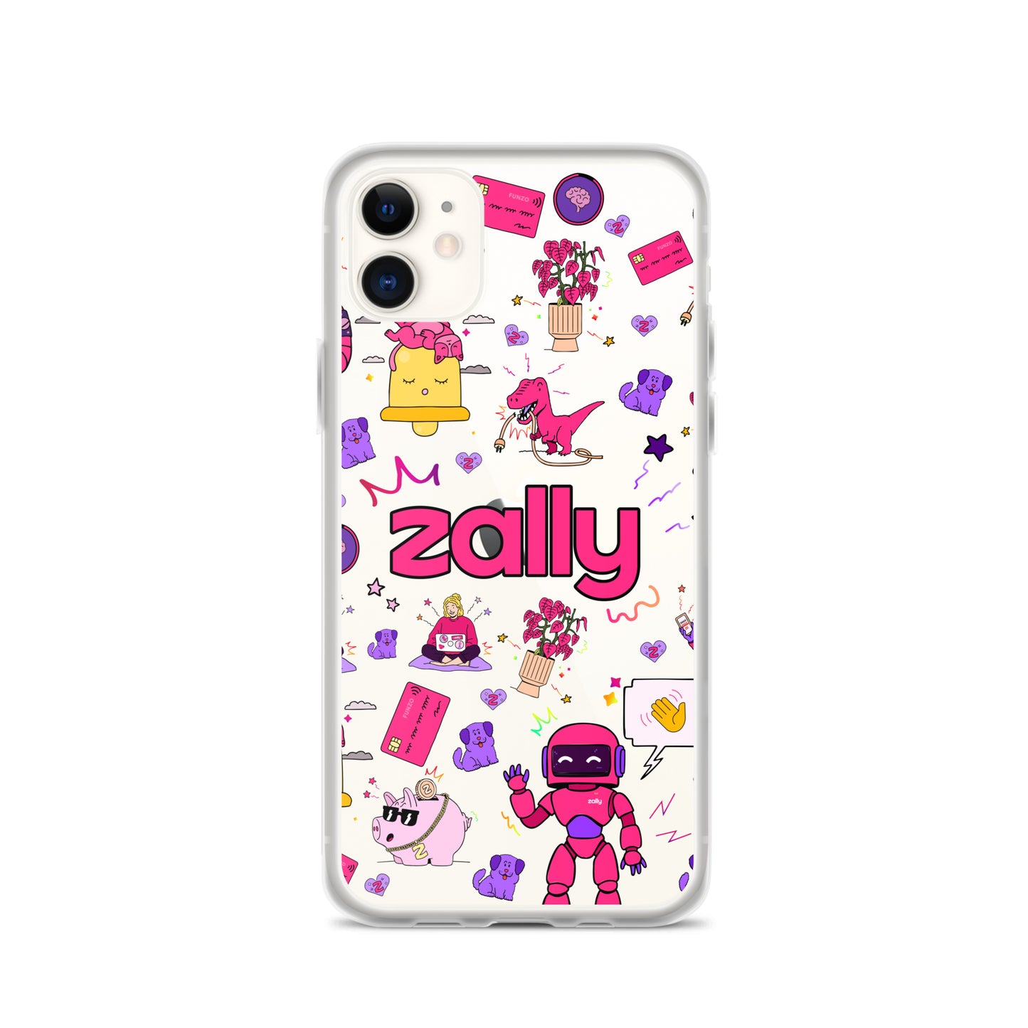 Zally pattern | Clear Case for iPhone®