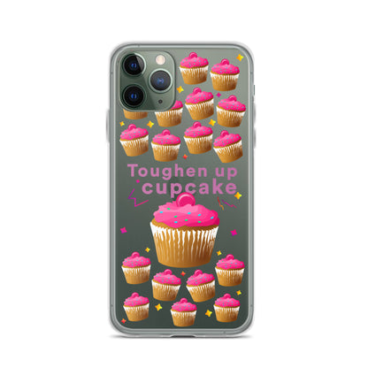 Toughen up cupcake clear case for iPhone®