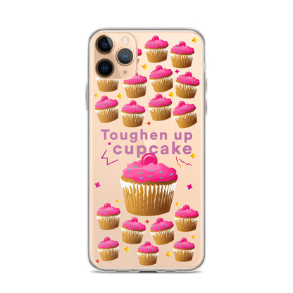 Toughen up cupcake clear case for iPhone®