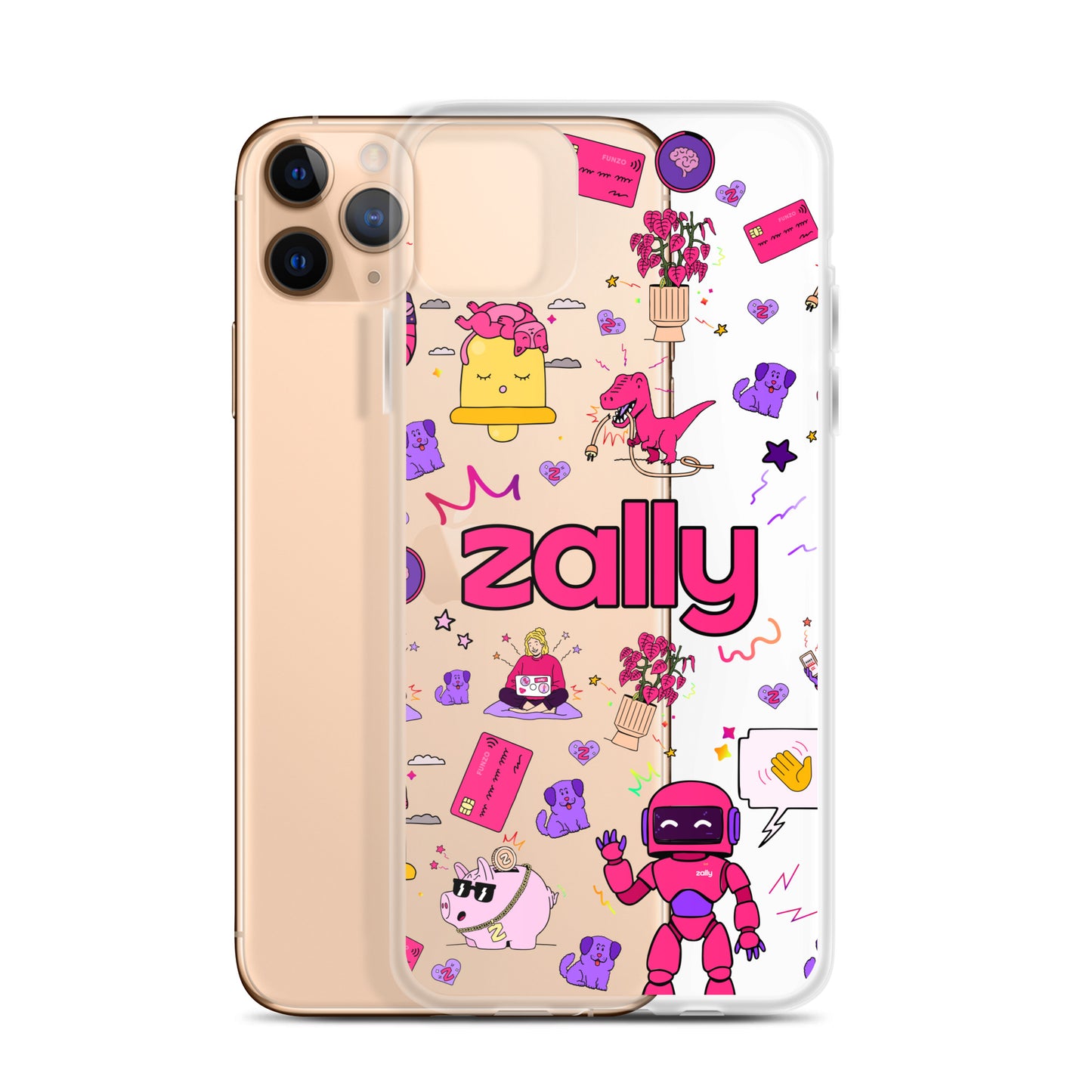 Zally pattern | Clear Case for iPhone®