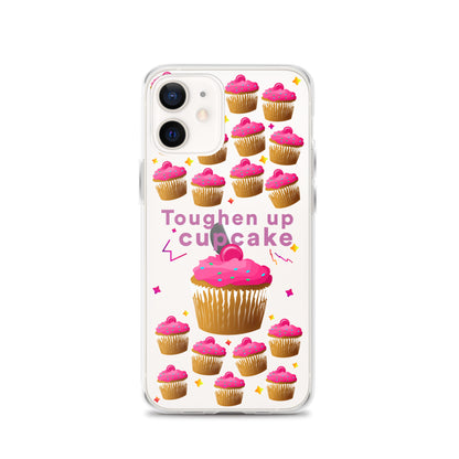 Toughen up cupcake clear case for iPhone®