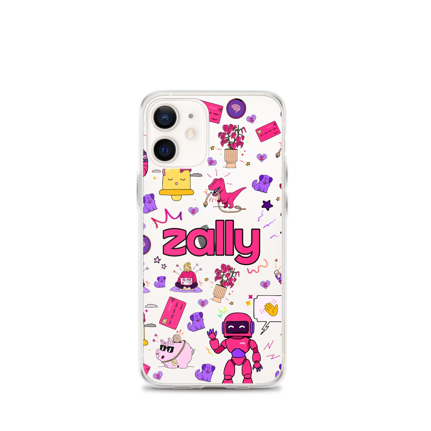 Zally pattern | Clear Case for iPhone®