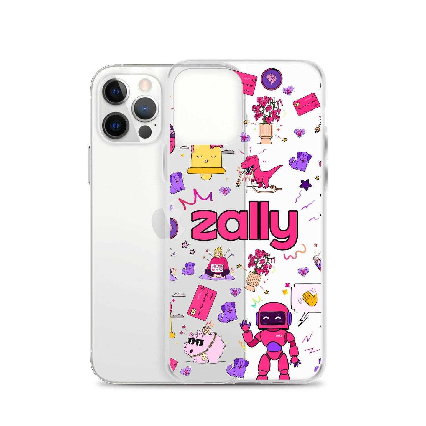 Zally pattern | Clear Case for iPhone®