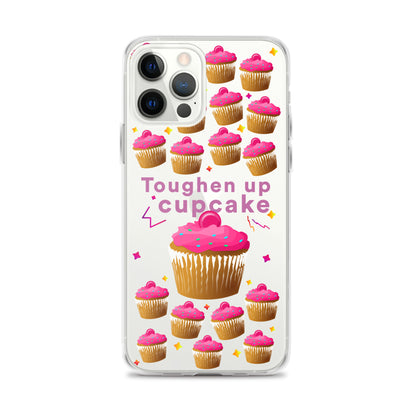 Toughen up cupcake clear case for iPhone®