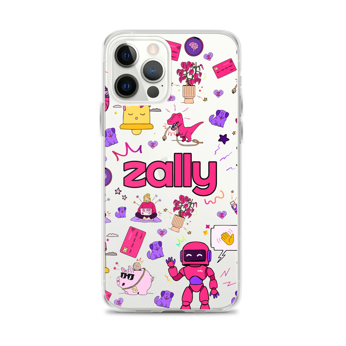 Zally pattern | Clear Case for iPhone®