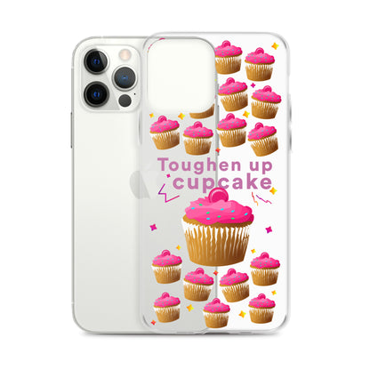 Toughen up cupcake clear case for iPhone®