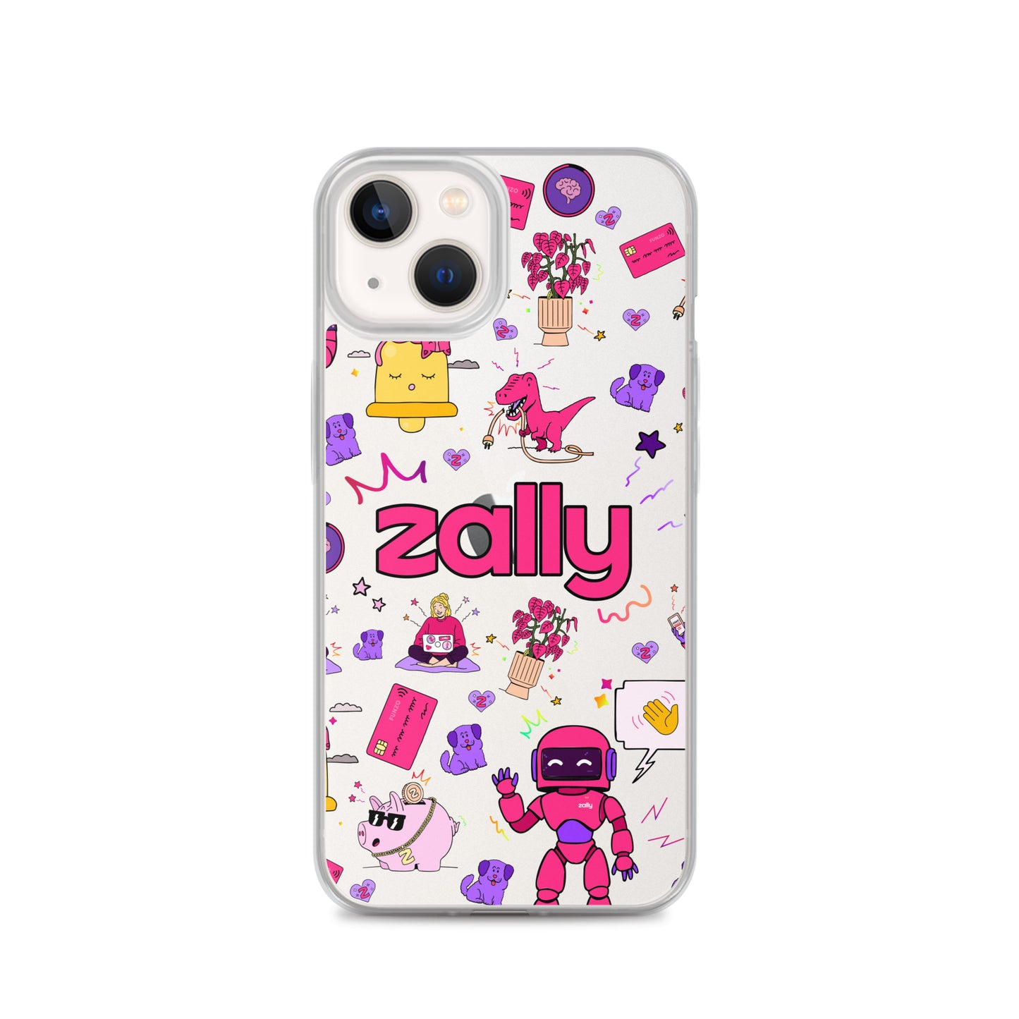 Zally pattern | Clear Case for iPhone®