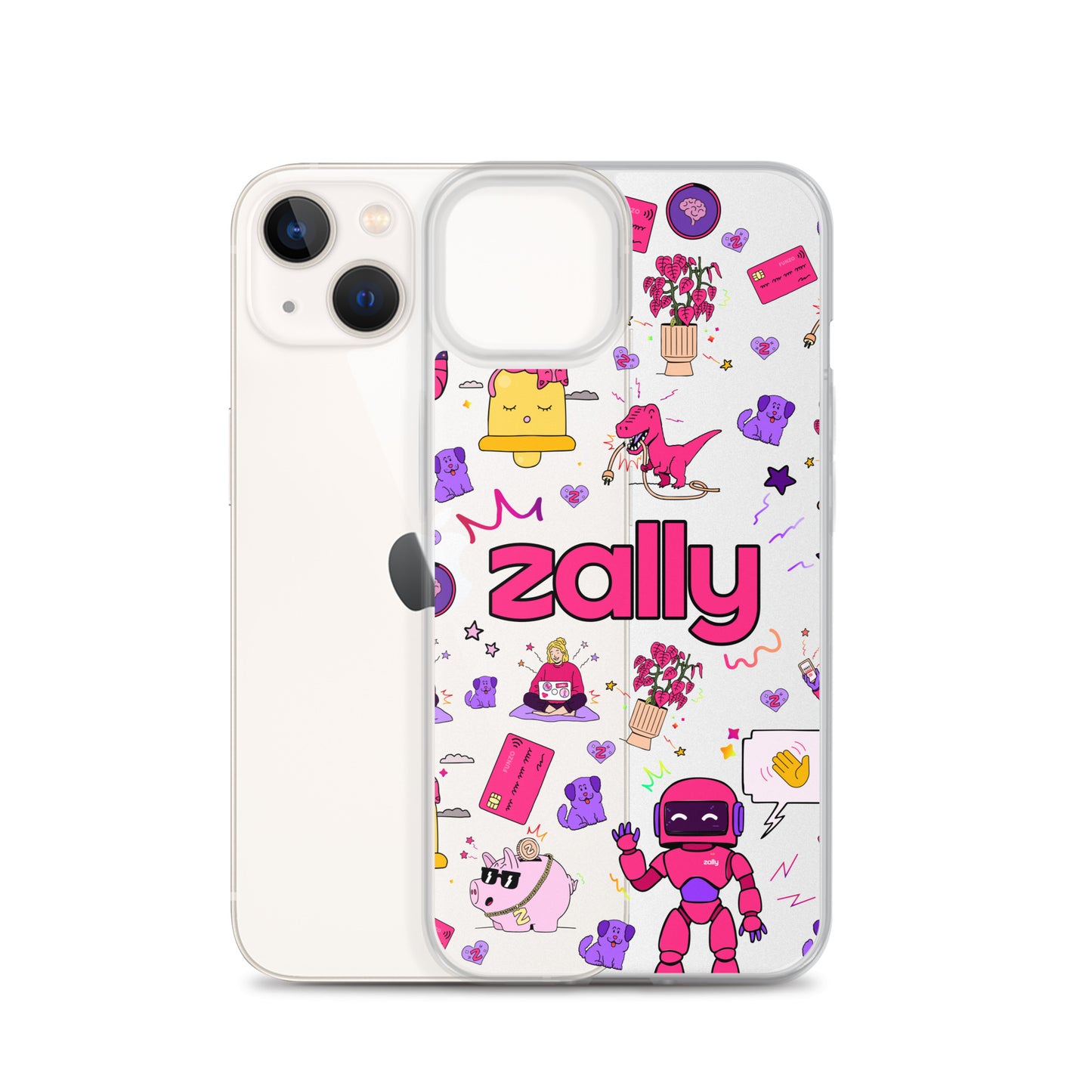 Zally pattern | Clear Case for iPhone®