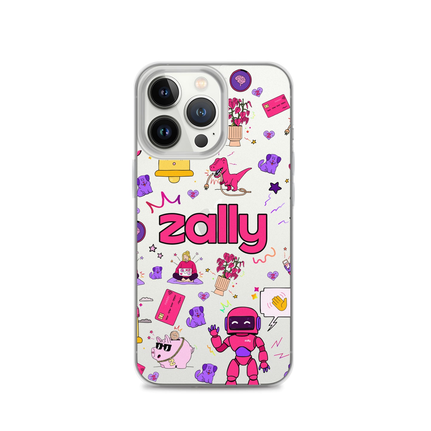 Zally pattern | Clear Case for iPhone®