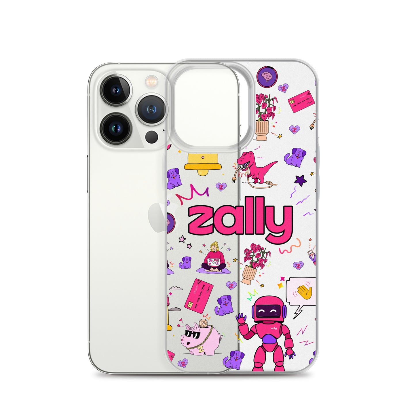 Zally pattern | Clear Case for iPhone®