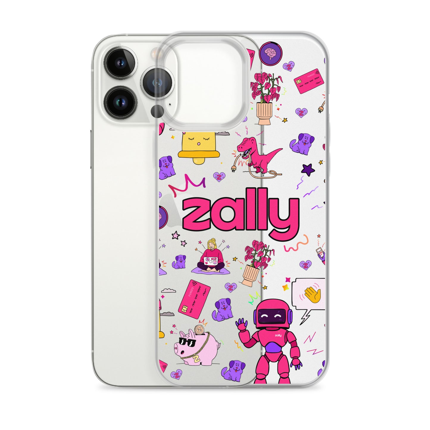 Zally pattern | Clear Case for iPhone®