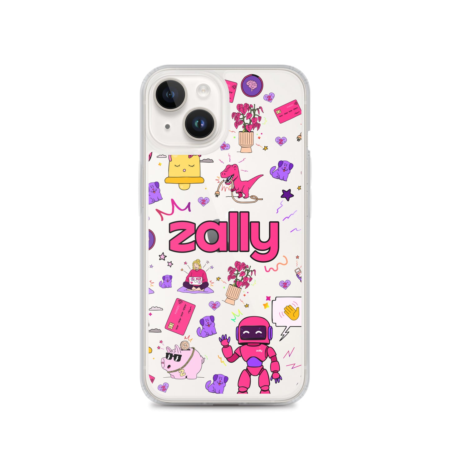 Zally pattern | Clear Case for iPhone®