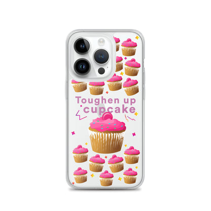 Toughen up cupcake clear case for iPhone®