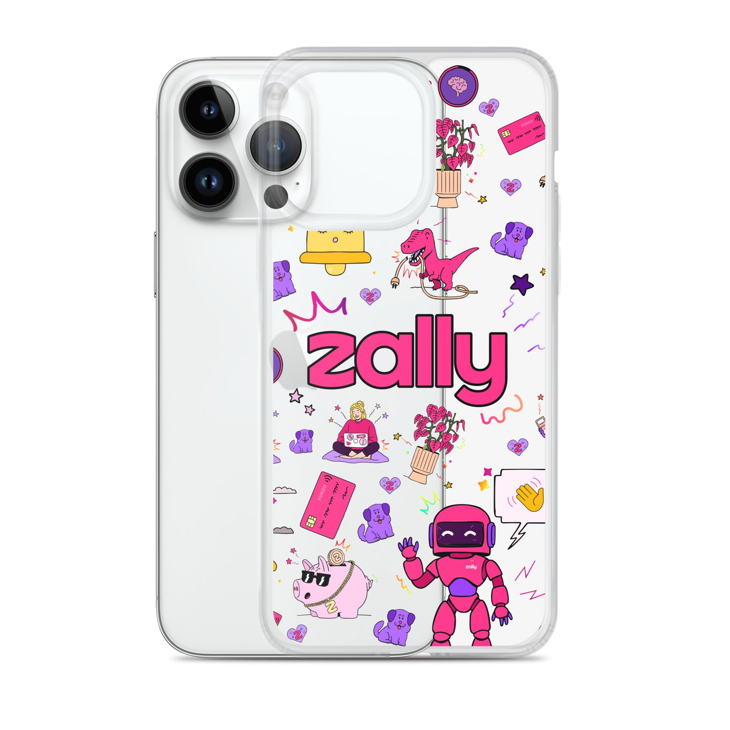 Zally pattern | Clear Case for iPhone®