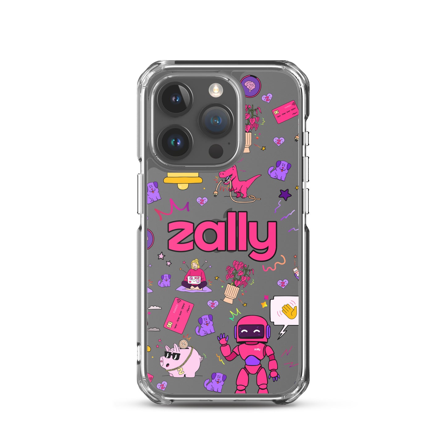 Zally pattern | Clear Case for iPhone®