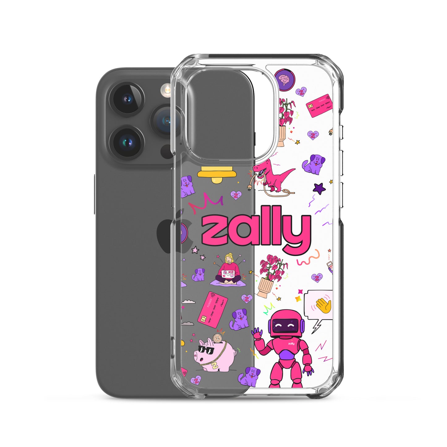 Zally pattern | Clear Case for iPhone®