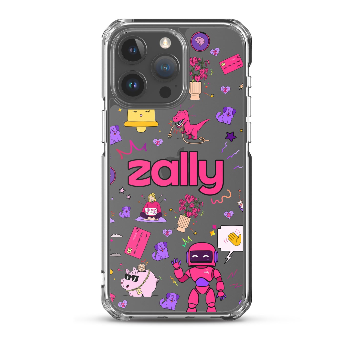 Zally pattern | Clear Case for iPhone®