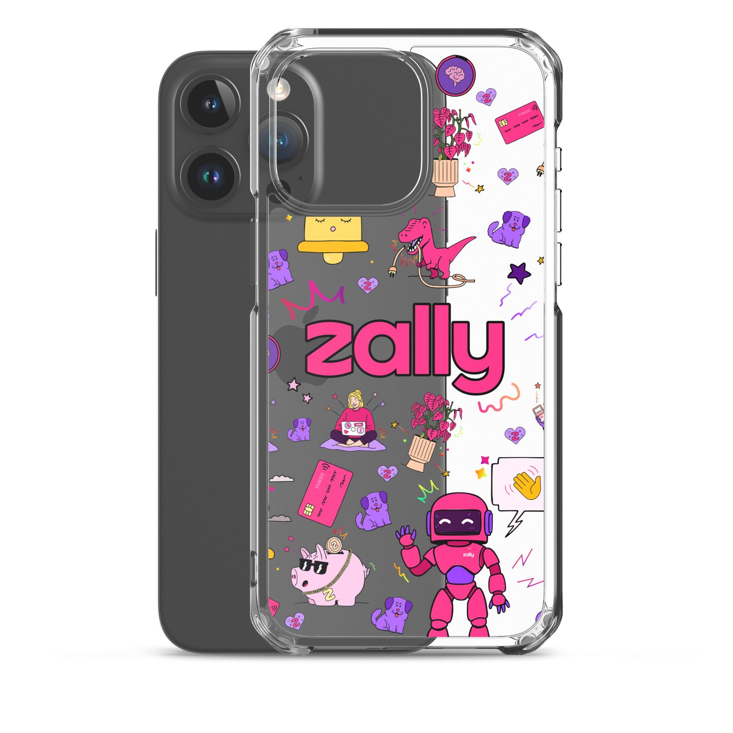 Zally pattern | Clear Case for iPhone®