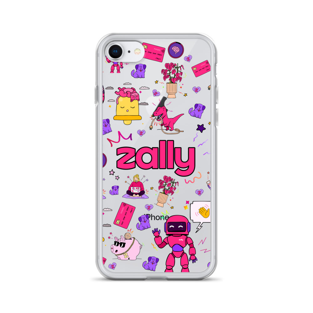 Zally pattern | Clear Case for iPhone®