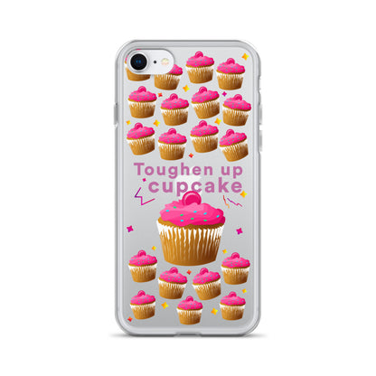 Toughen up cupcake clear case for iPhone®