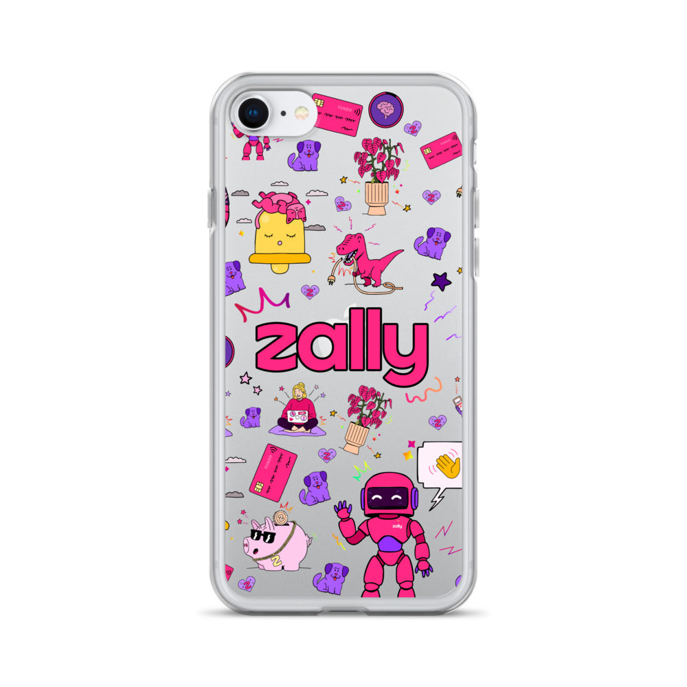 Zally pattern | Clear Case for iPhone®