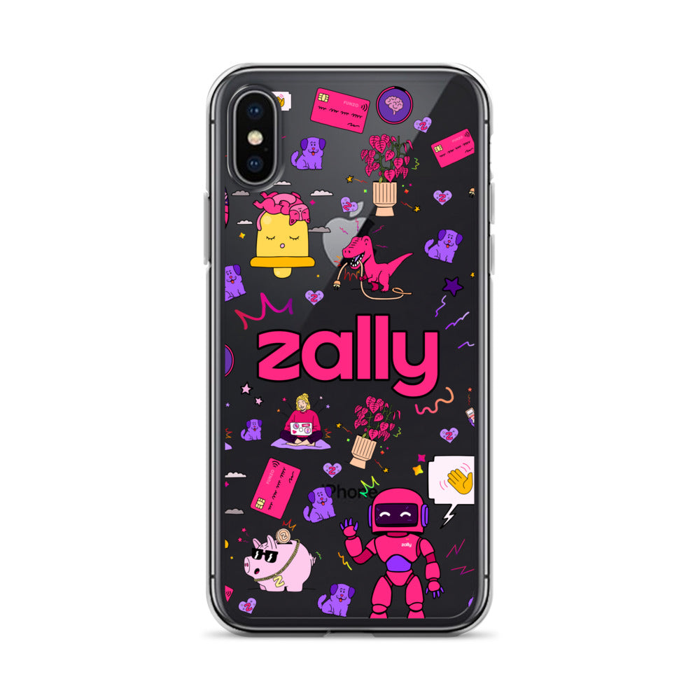 Zally pattern | Clear Case for iPhone®