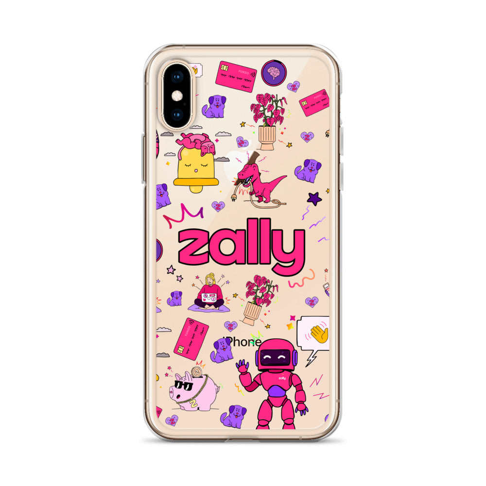 Zally pattern | Clear Case for iPhone®