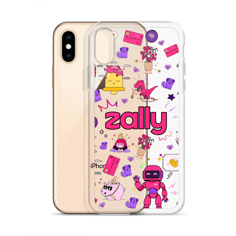 Zally pattern | Clear Case for iPhone®