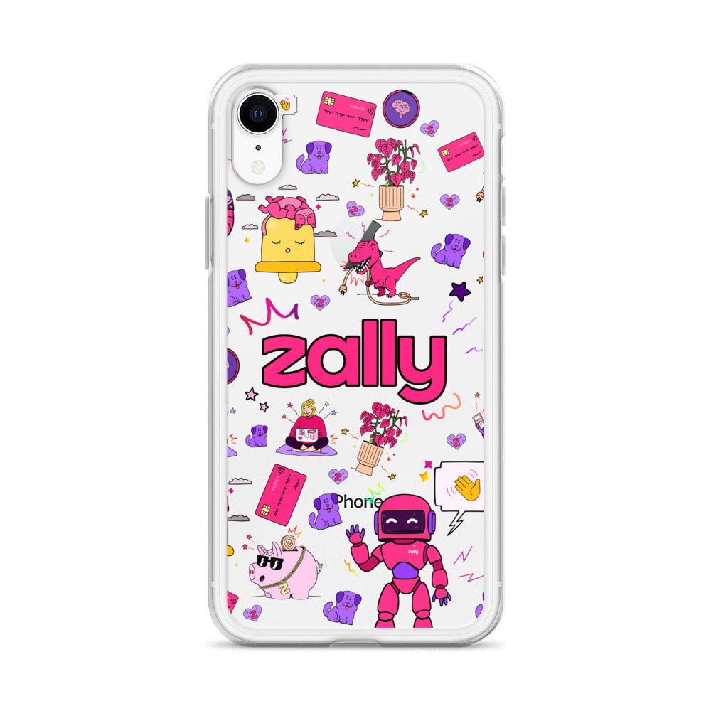 Zally pattern | Clear Case for iPhone®