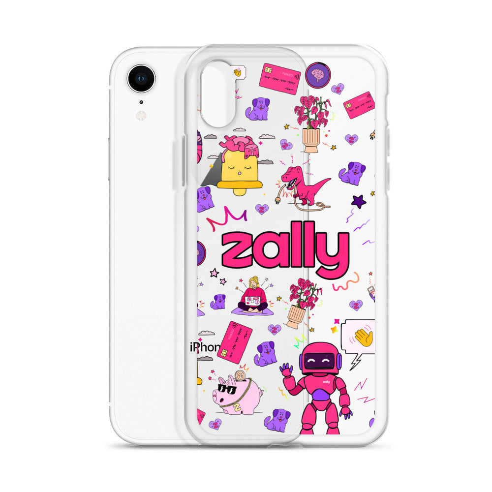 Zally pattern | Clear Case for iPhone®