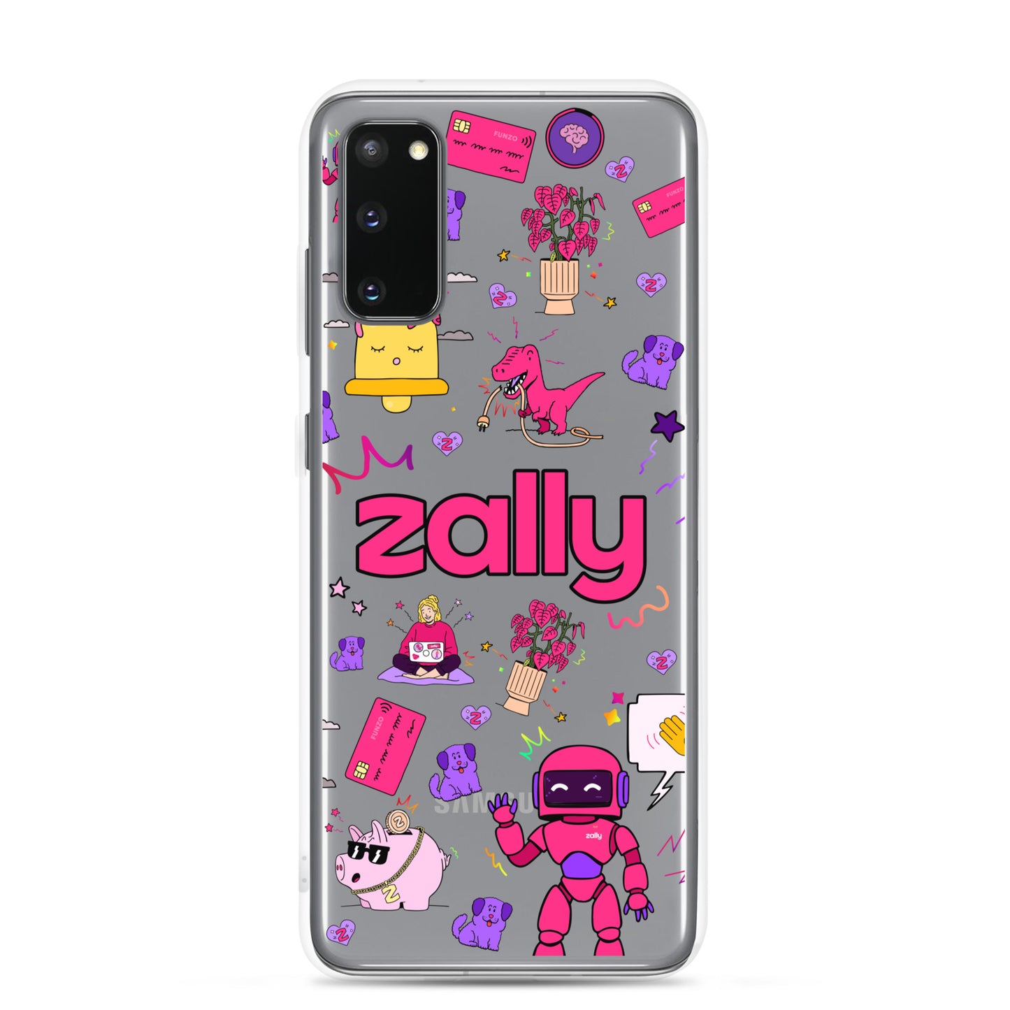 Zally pattern | Clear Case for Samsung®