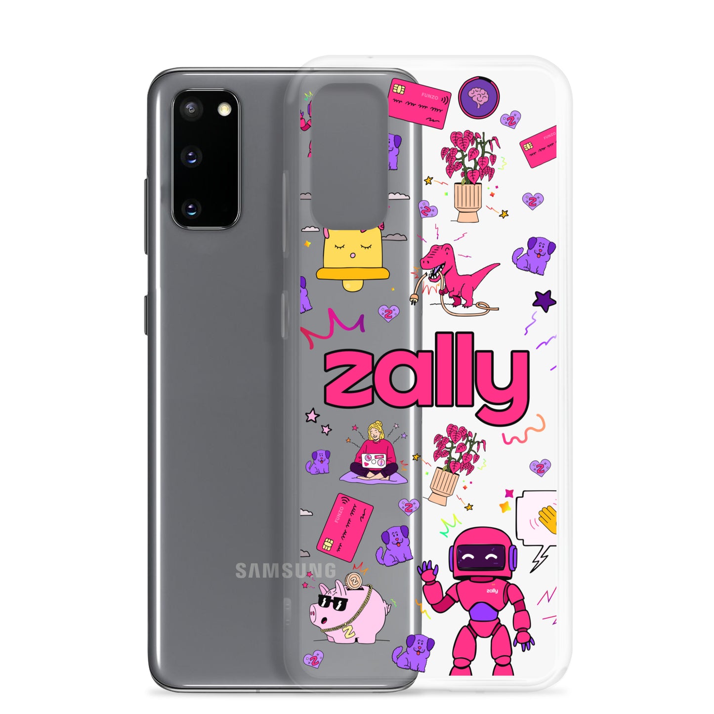 Zally pattern | Clear Case for Samsung®