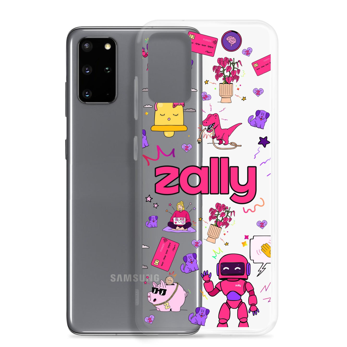 Zally pattern | Clear Case for Samsung®