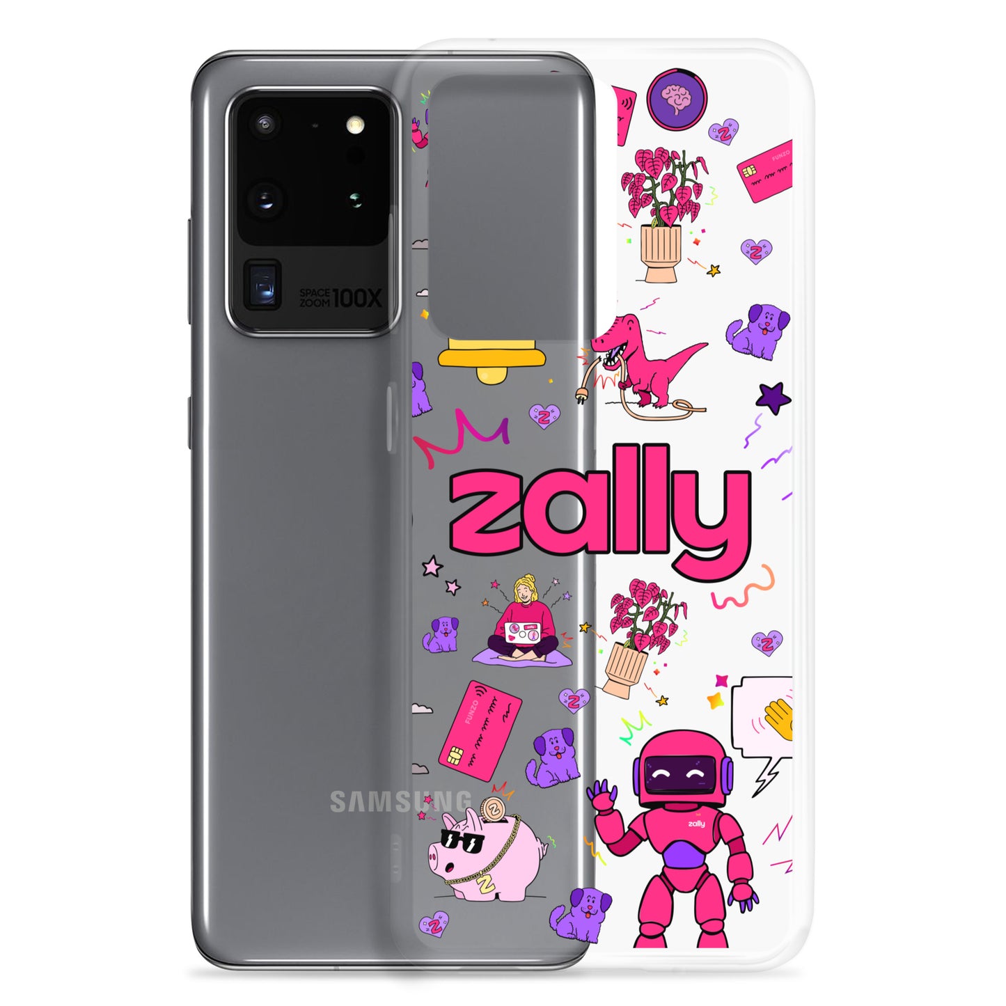 Zally pattern | Clear Case for Samsung®