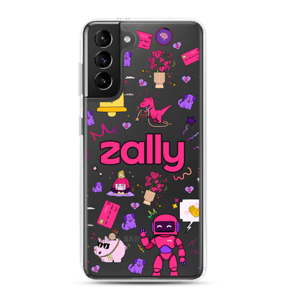 Zally pattern | Clear Case for Samsung®