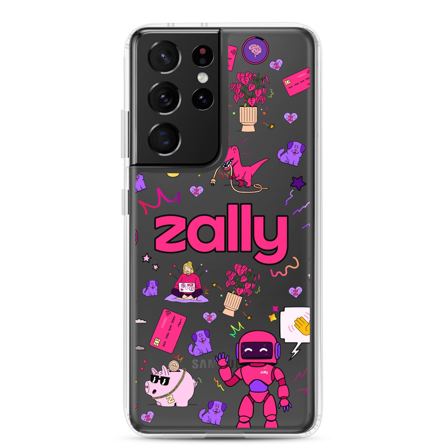 Zally pattern | Clear Case for Samsung®