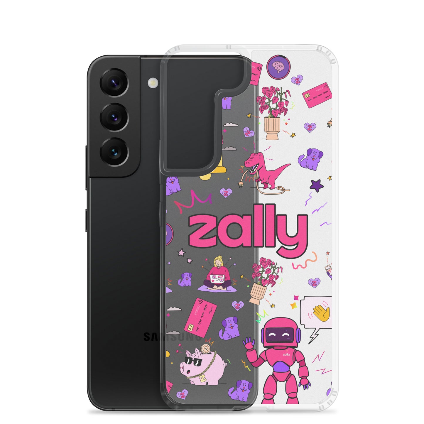 Zally pattern | Clear Case for Samsung®