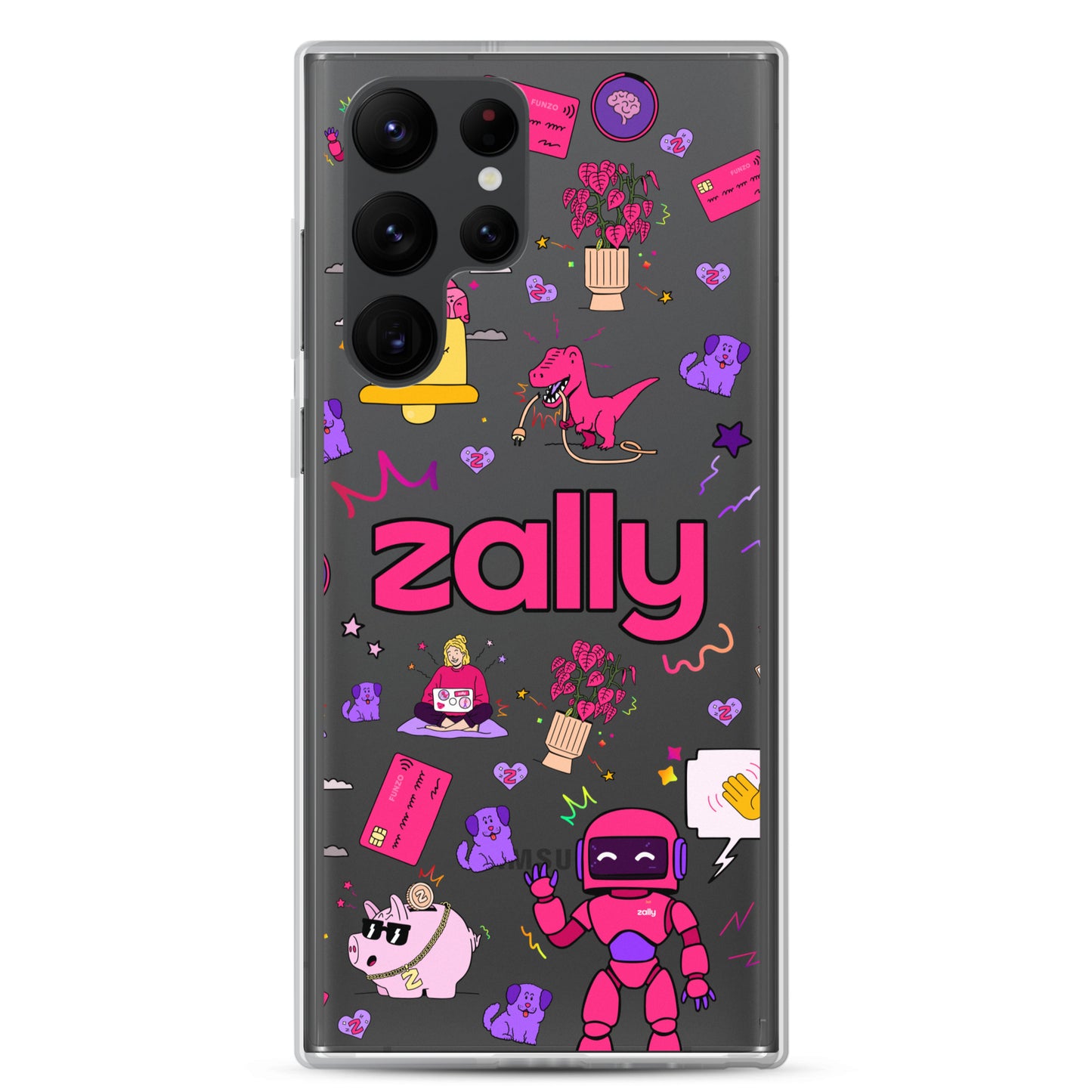 Zally pattern | Clear Case for Samsung®