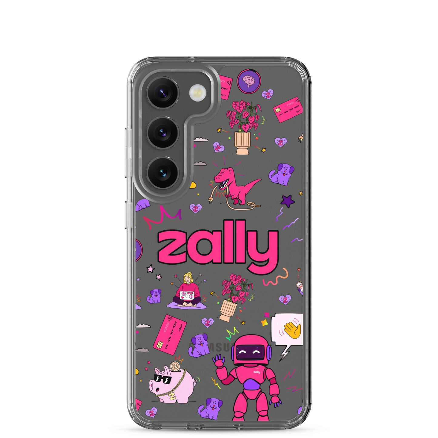 Zally pattern | Clear Case for Samsung®