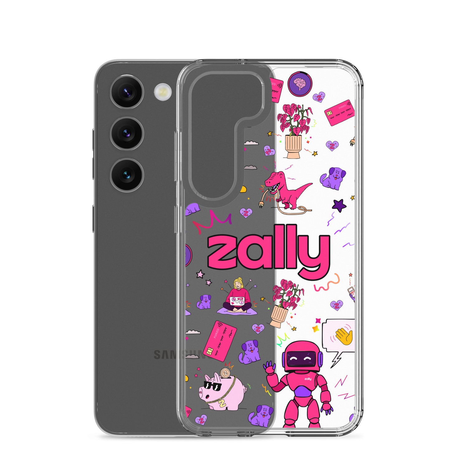 Zally pattern | Clear Case for Samsung®