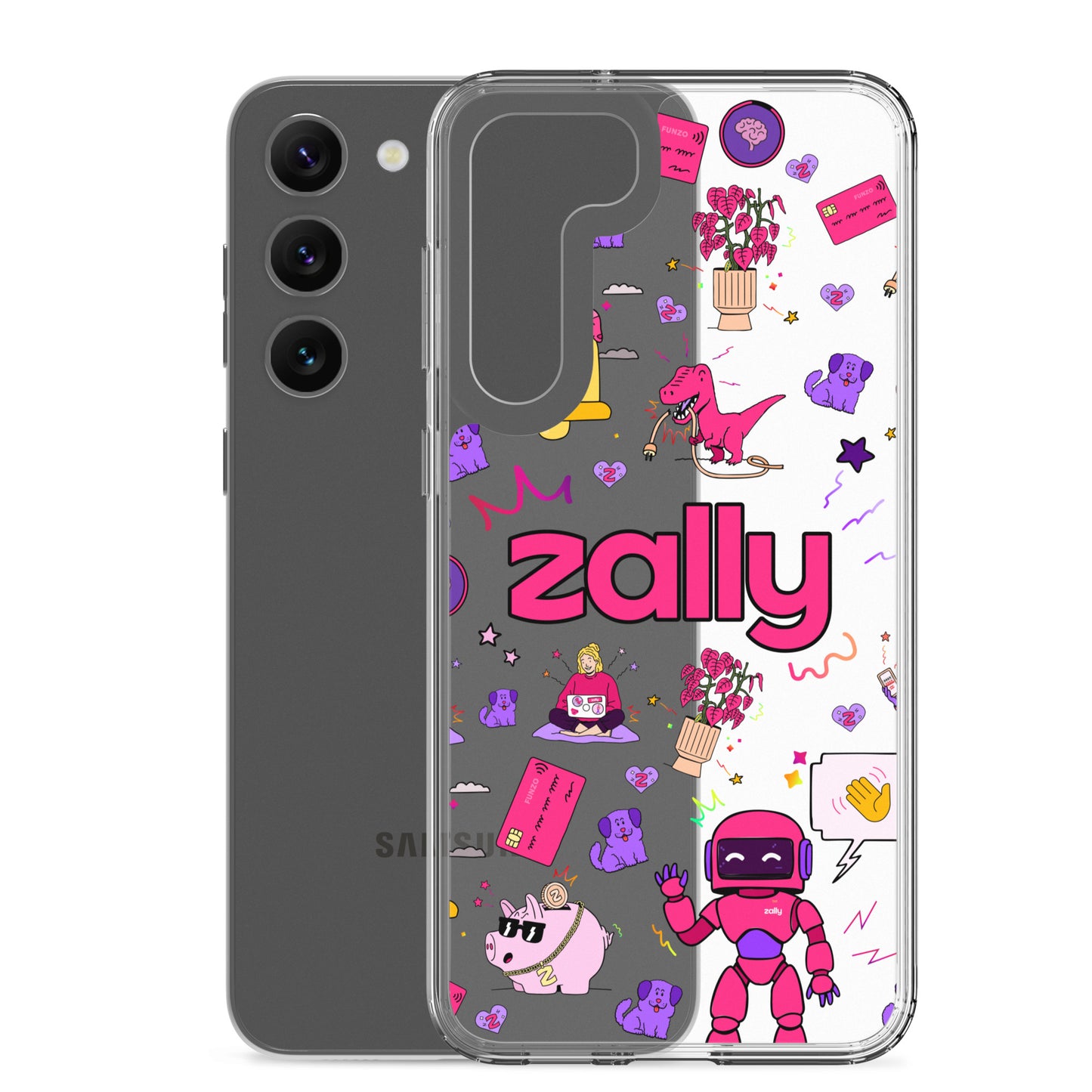 Zally pattern | Clear Case for Samsung®