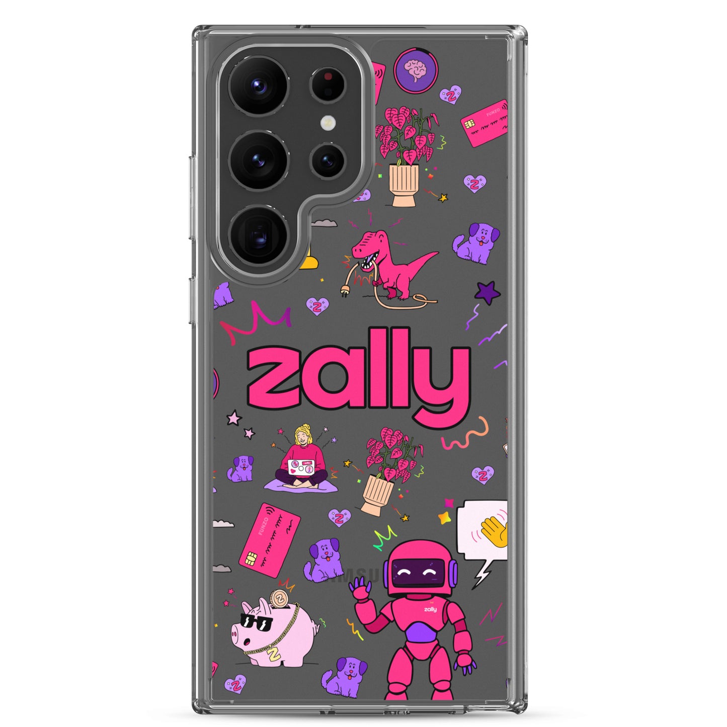 Zally pattern | Clear Case for Samsung®