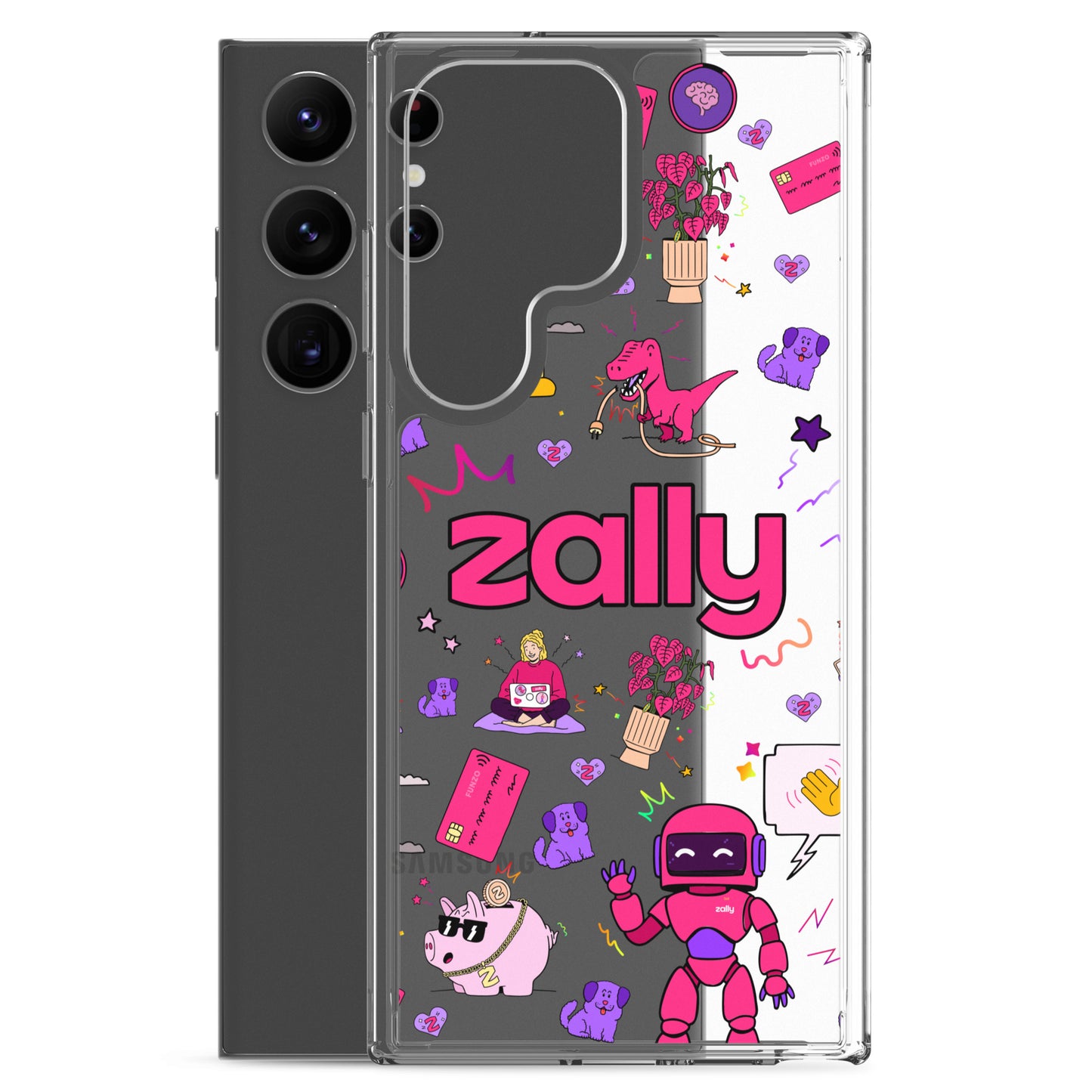 Zally pattern | Clear Case for Samsung®