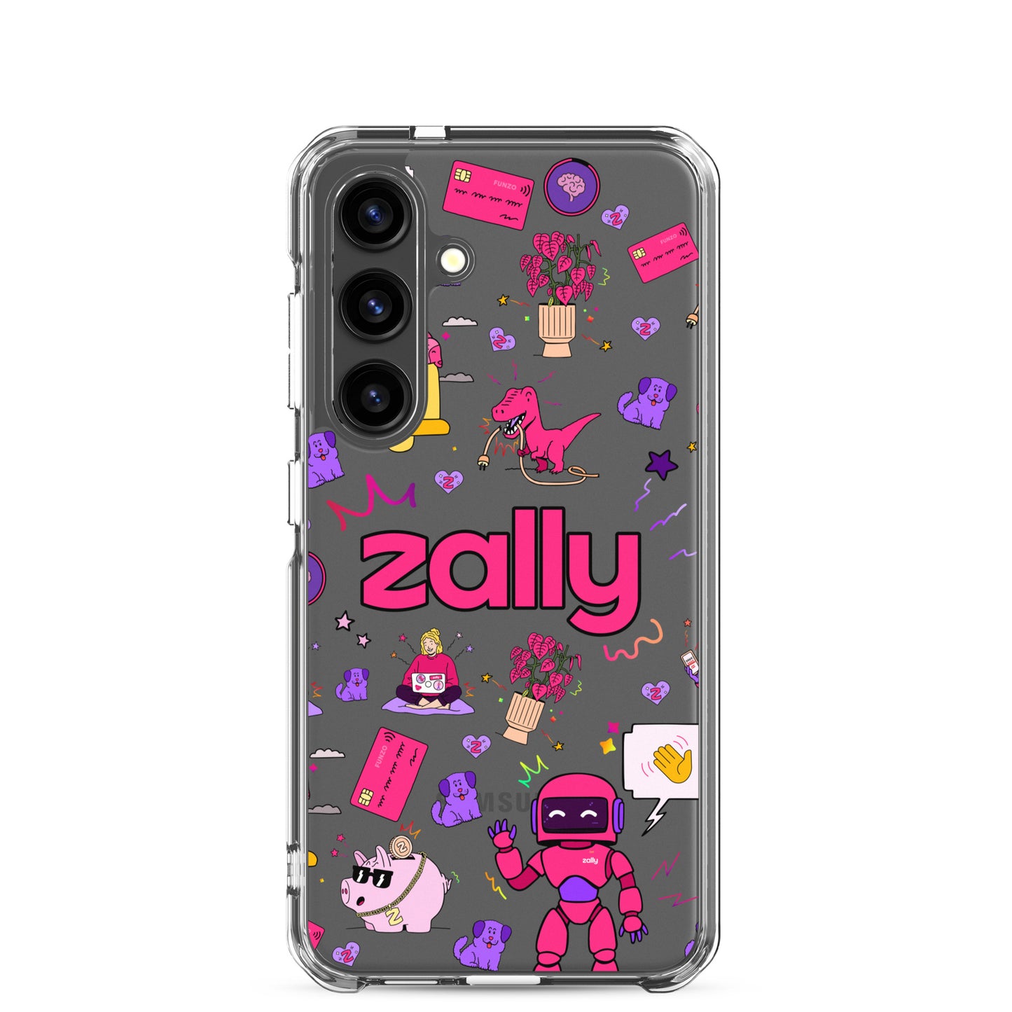 Zally pattern | Clear Case for Samsung®