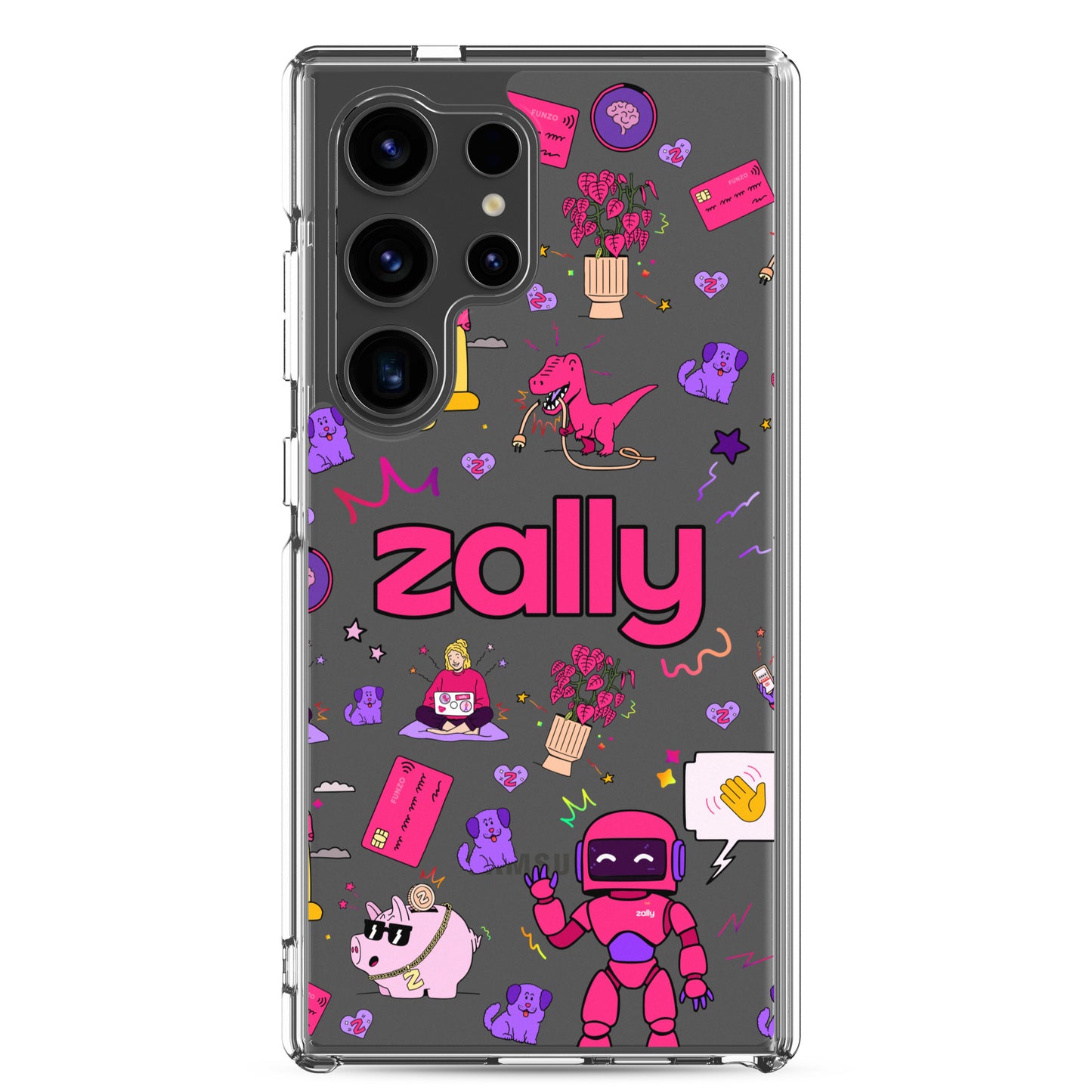 Zally pattern | Clear Case for Samsung®