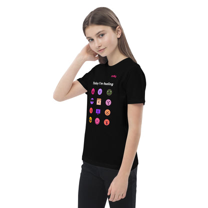 Today I'm feeling... z-moji organic cotton kids t-shirt