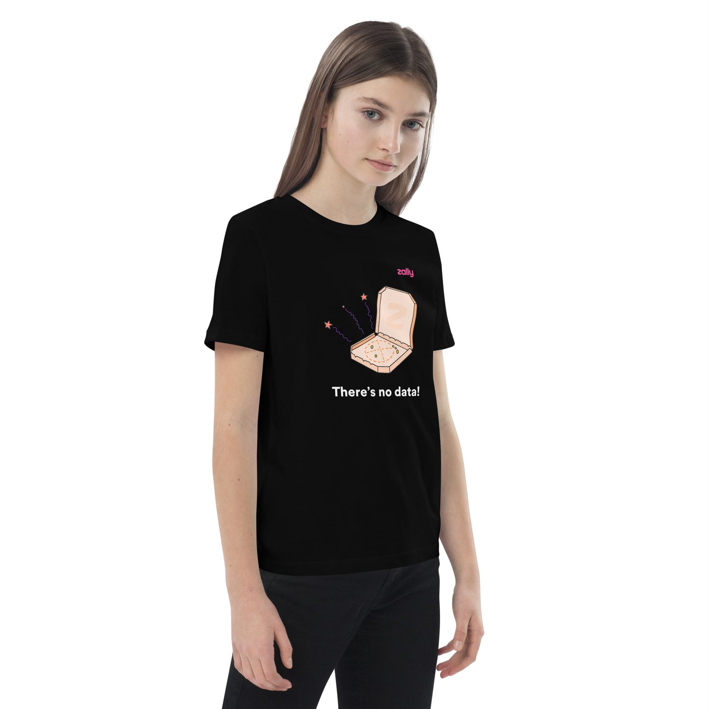 No data! organic cotton kids t-shirt