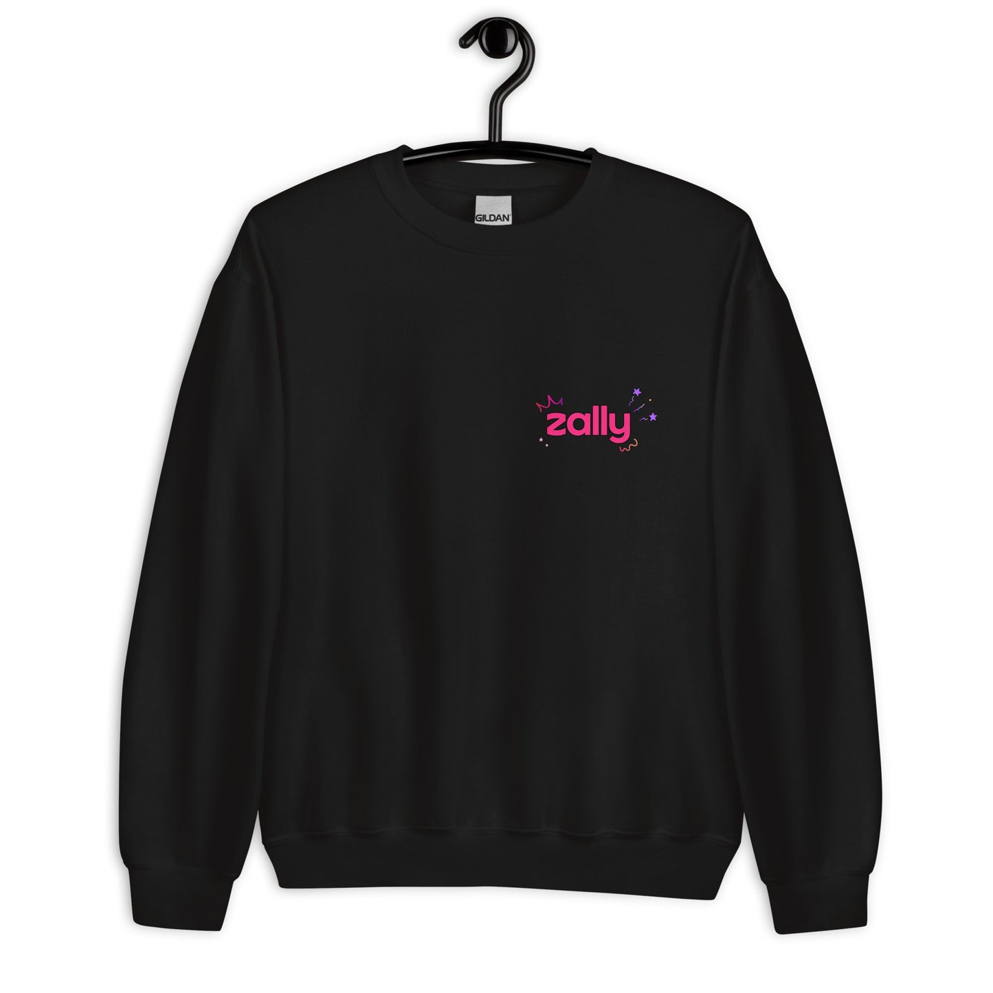 Zally motion logo front and zap and your passwords are gone back | Unisex Sweatshirt