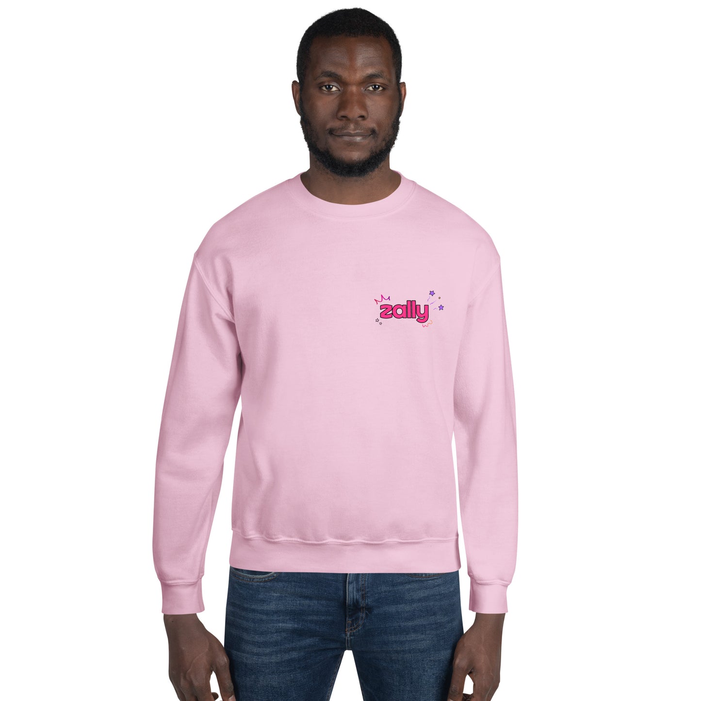 Zally motion logo front and zap and your passwords are gone back | Unisex Sweatshirt